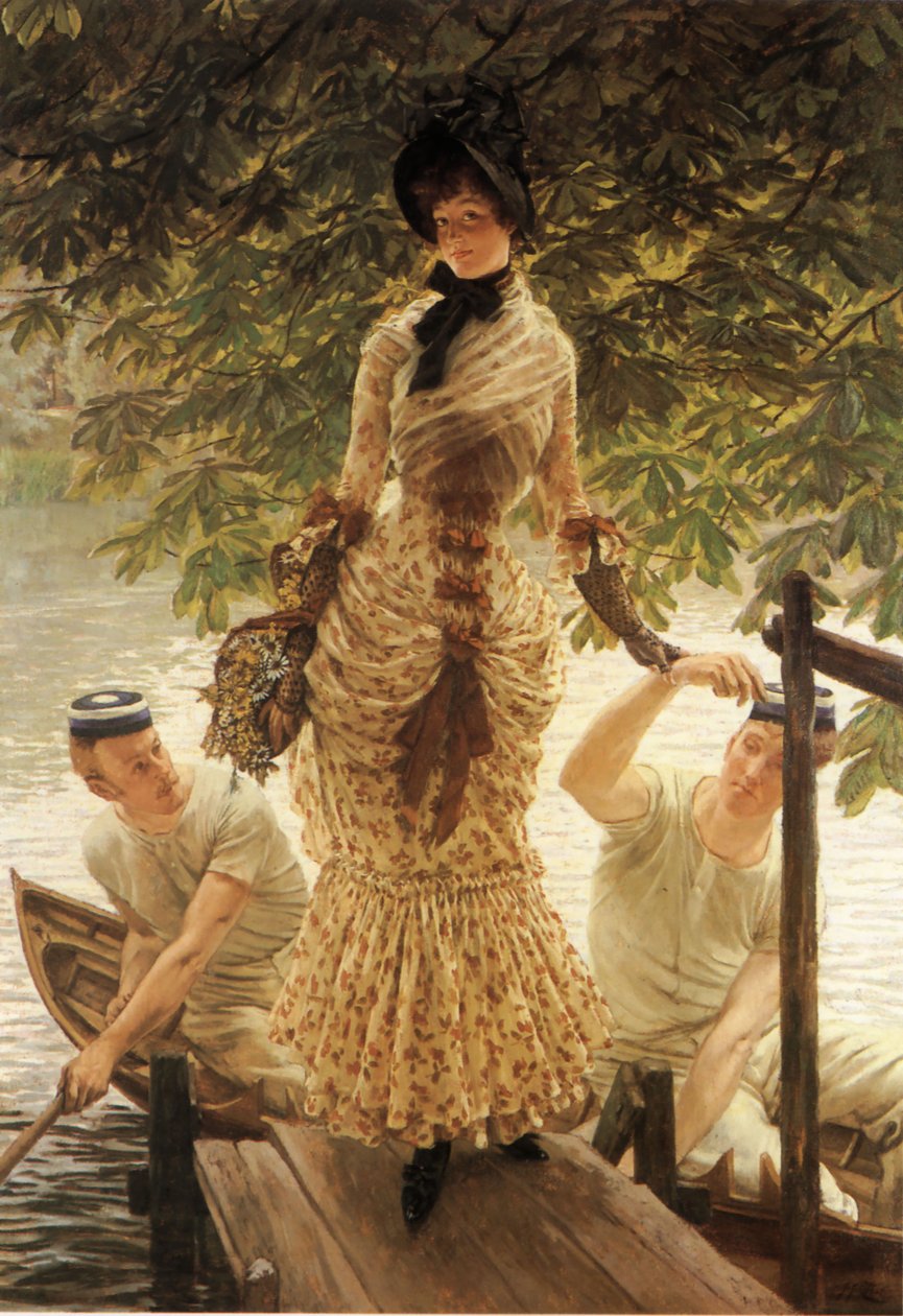 Sul Tamigi da James Tissot
