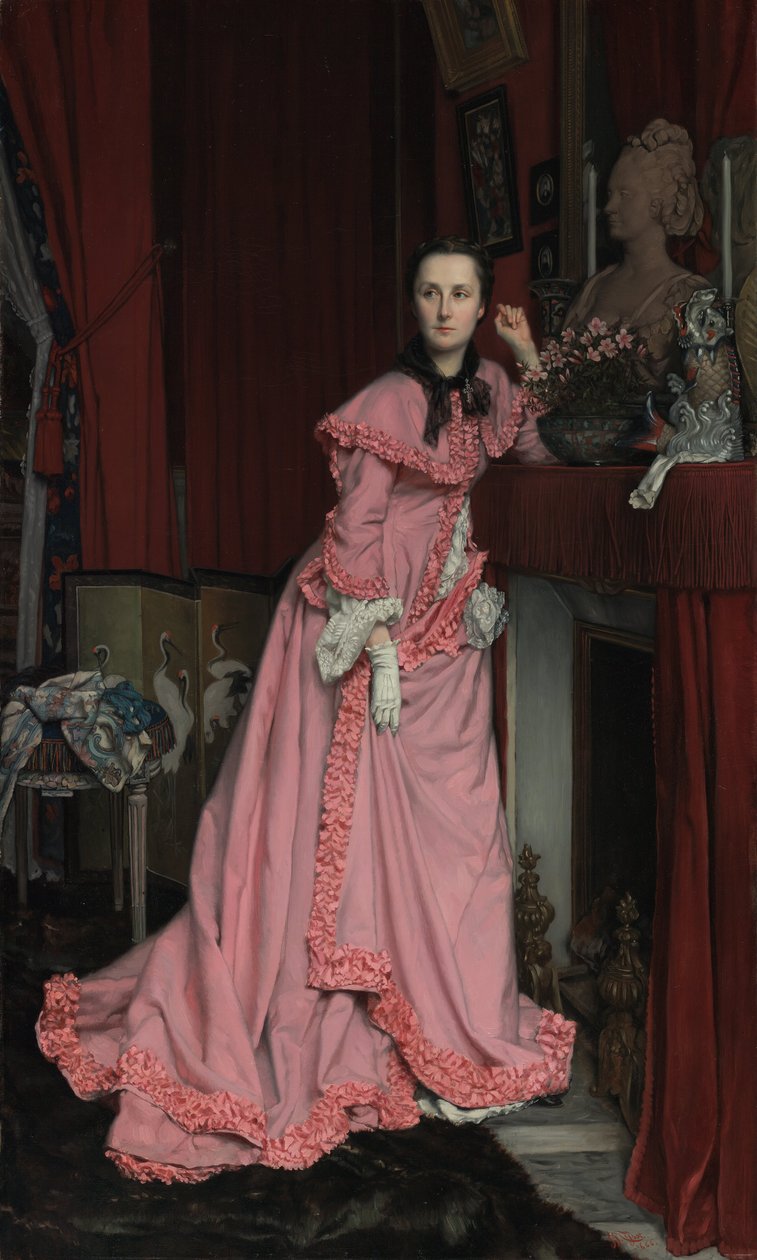 Ritratto della marchesa di Miramon, nata Thérèse Feuillant da James Tissot