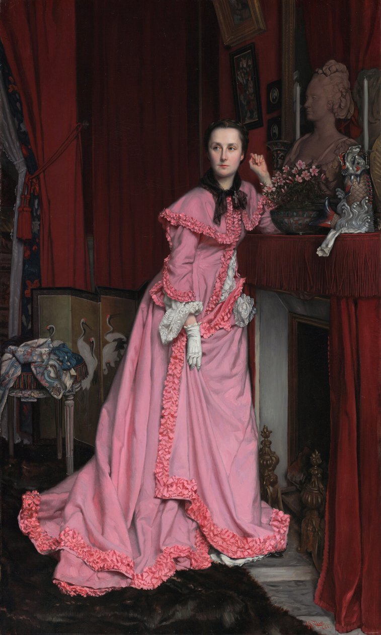 Ritratto della marchesa di Miramon, nata Thérèse Feuillant da James Tissot
