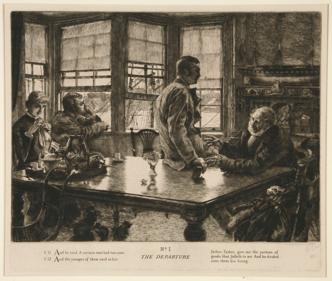 La Partenza da James Tissot