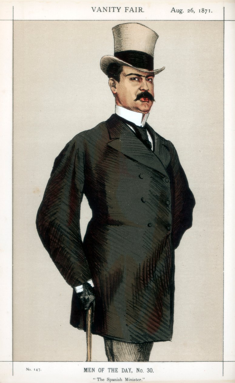 Il Ministro Spagnolo, 1871 da James Jacques Joseph Tissot
