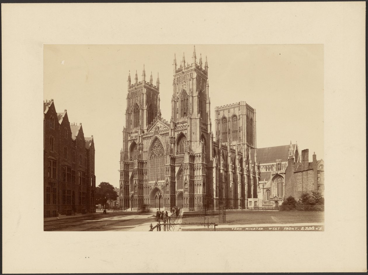 Cattedrale di York, facciata ovest da James Valentine