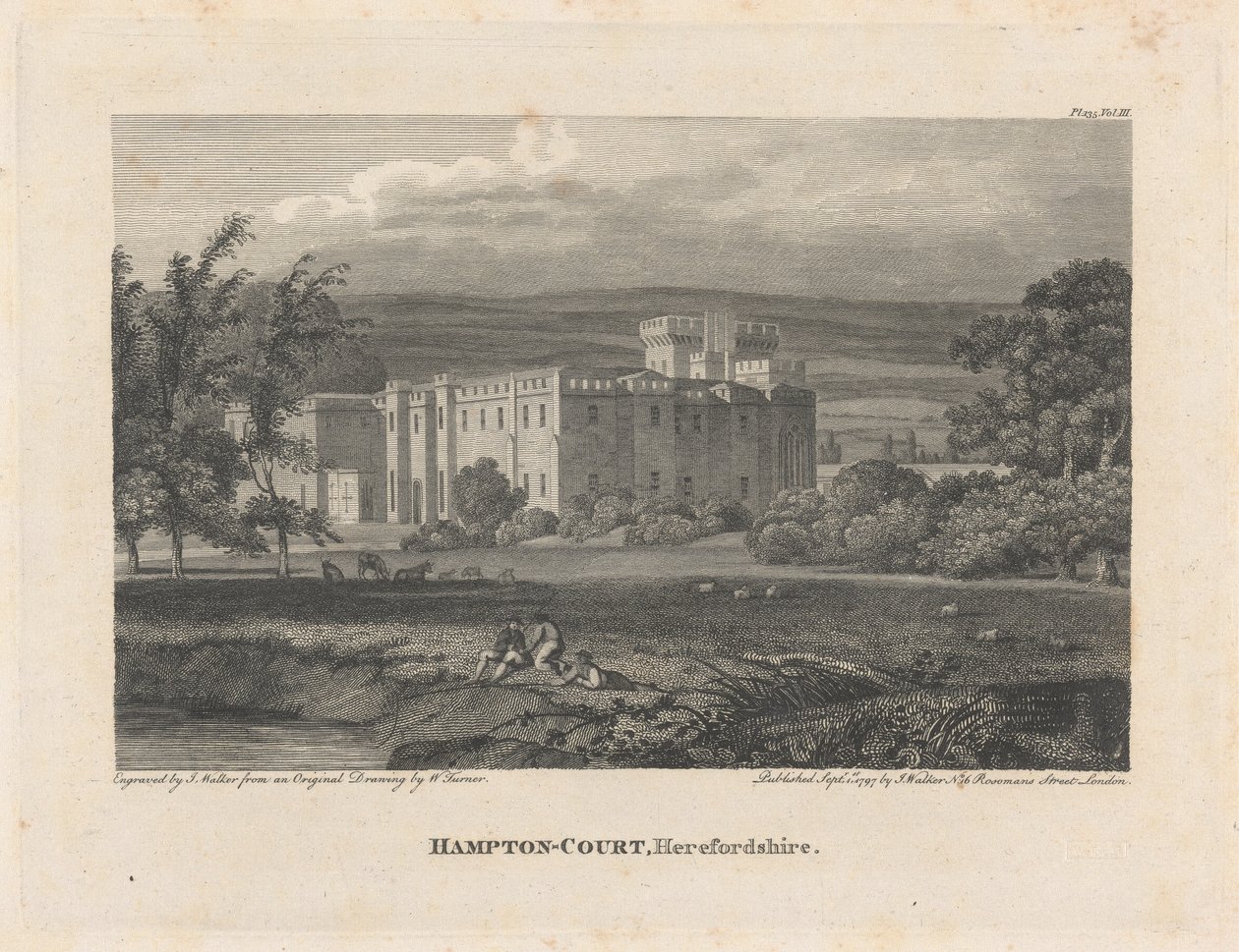 Hampton Court, Herefordshire da James Walker