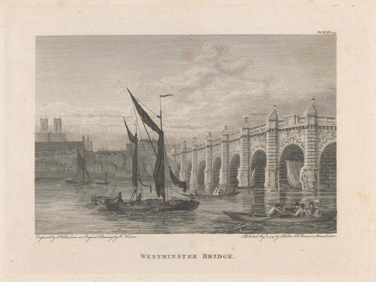 Ponte di Westminster da James Walker