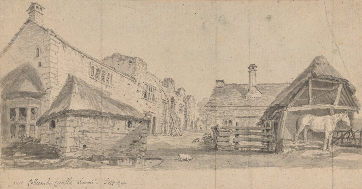 Castello di Collcombe, Devonshire da James Ward