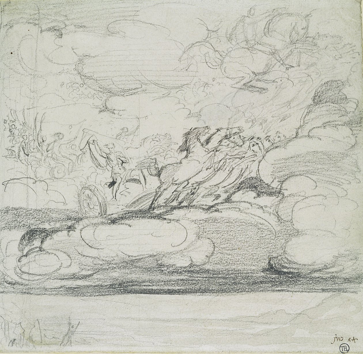 Elia che getta via il suo mantello da James Ward