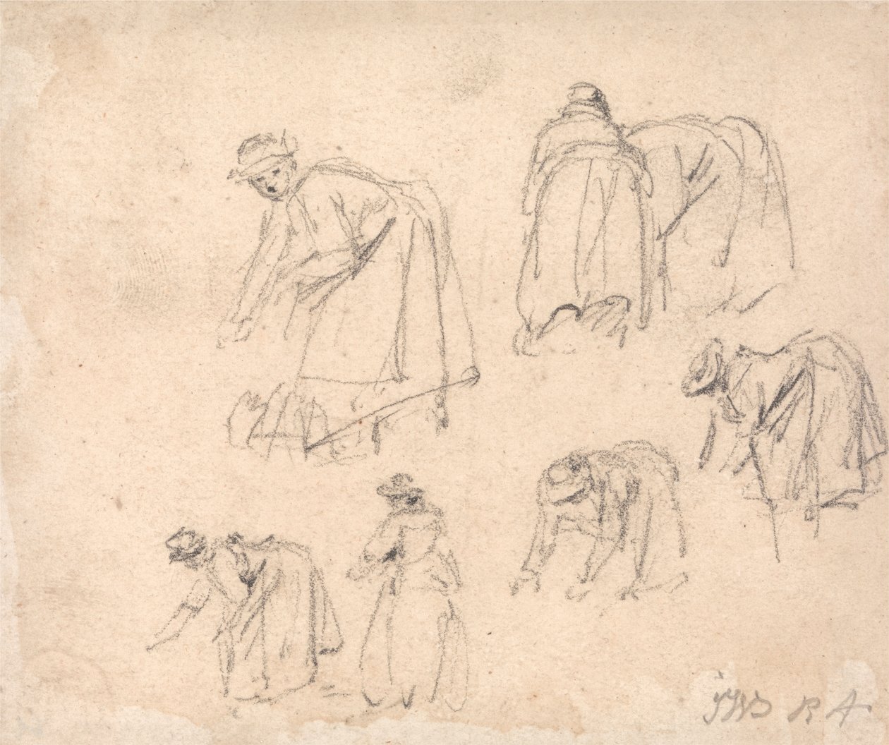 Studi di Figure: Donne al Lavoro da James Ward