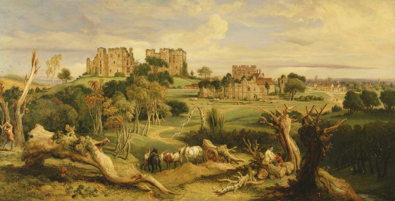 Castello di Kenilworth, Warwickshire da James Ward