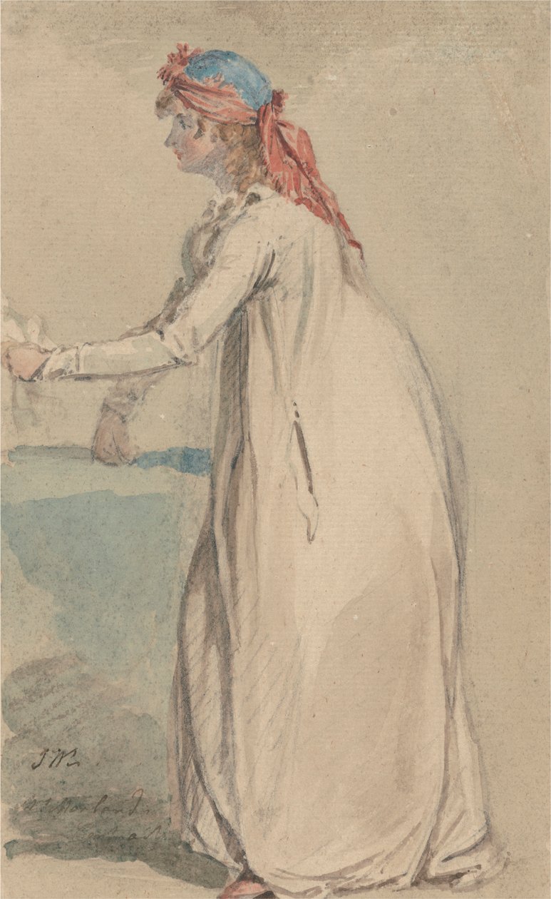 Ritratto di Mrs. Morland da James Ward