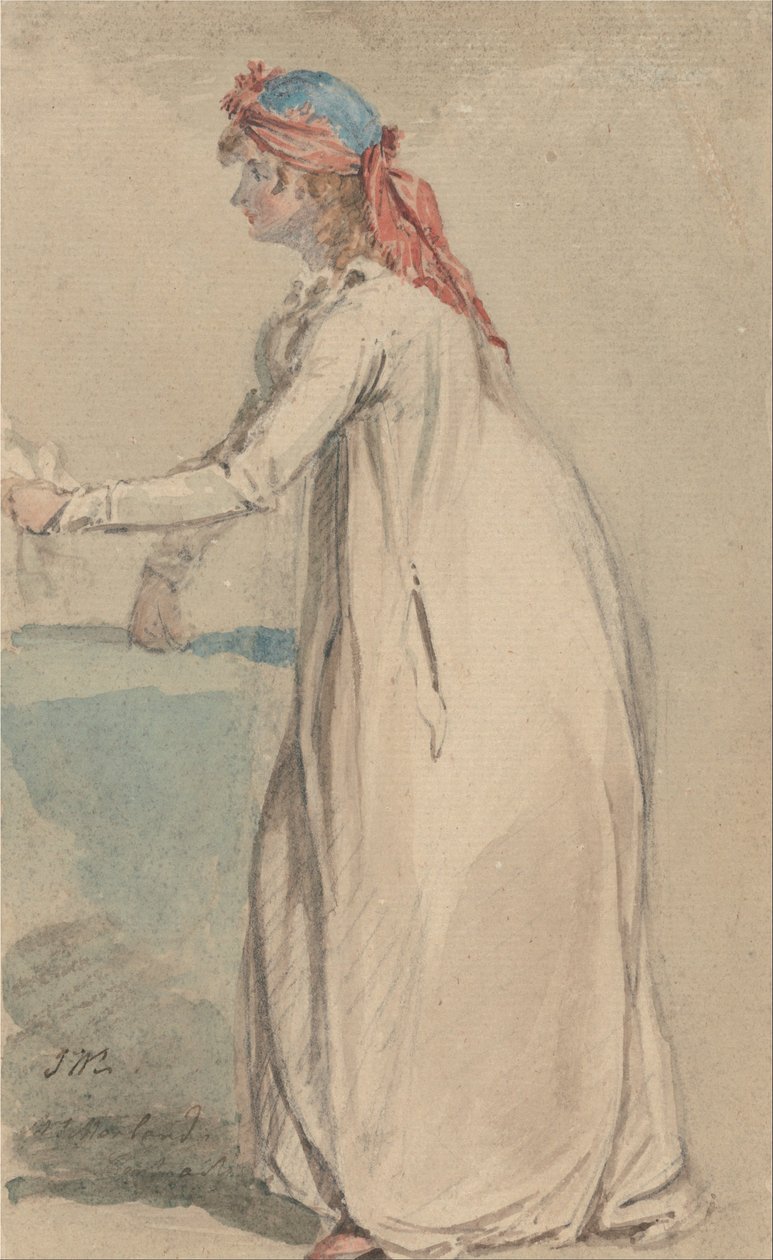 Ritratto della signora Morland da James Ward