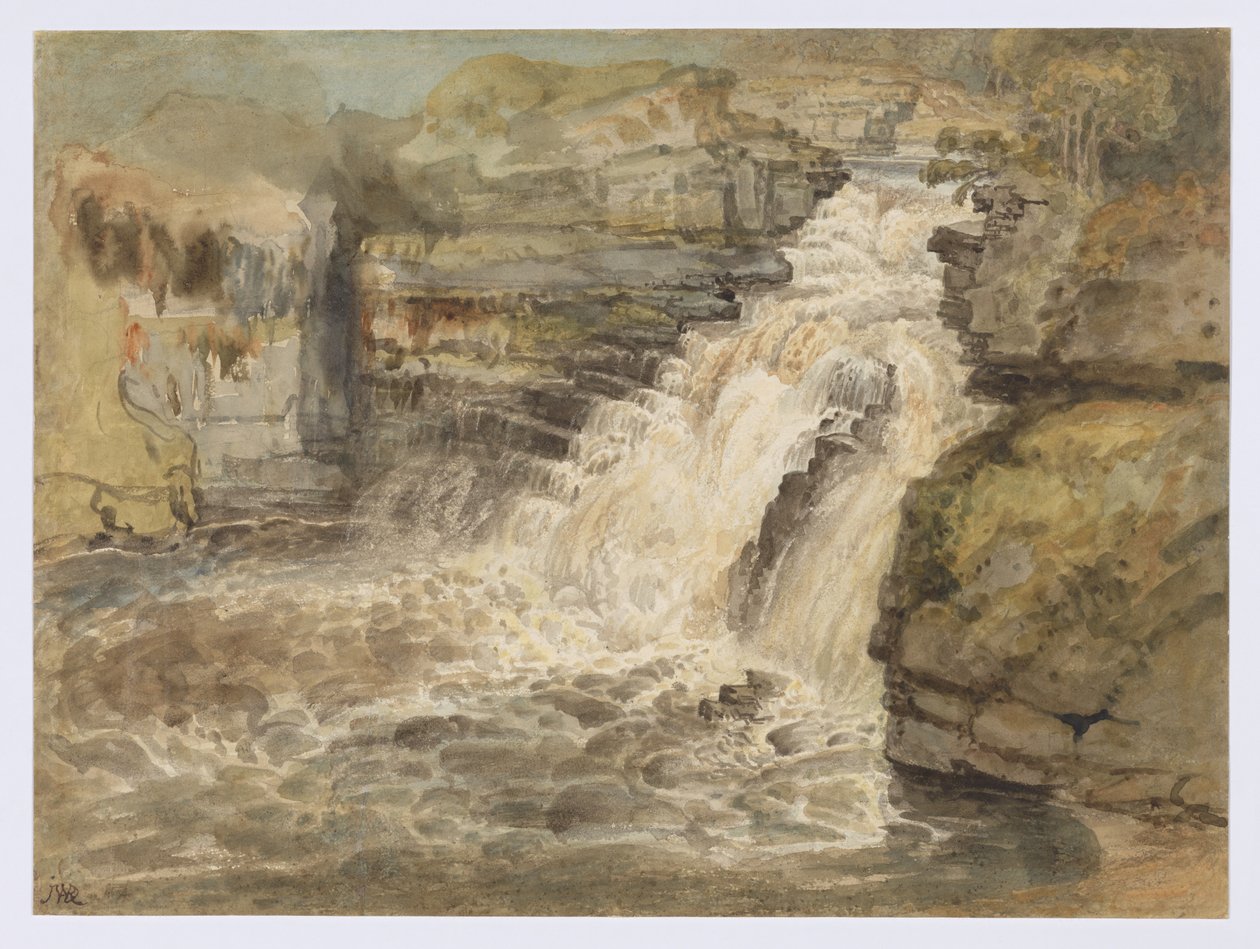 Le cascate del Clyde dopo un