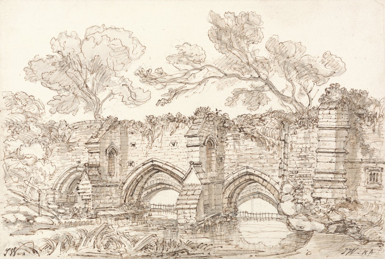Il Vecchio Ponte Doppio, Bury St. Edmunds da James Ward