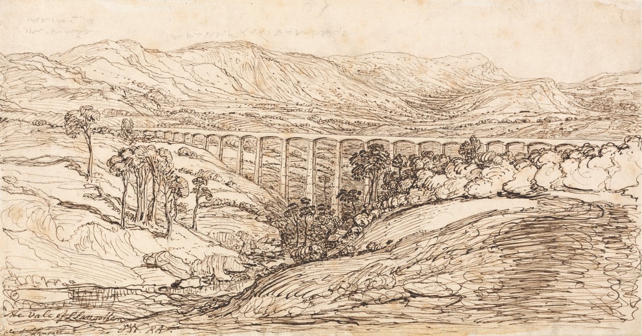 La valle di Llangollen da James Ward
