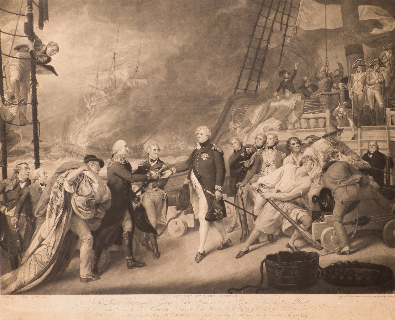 La vittoria di Lord Duncan da James Ward