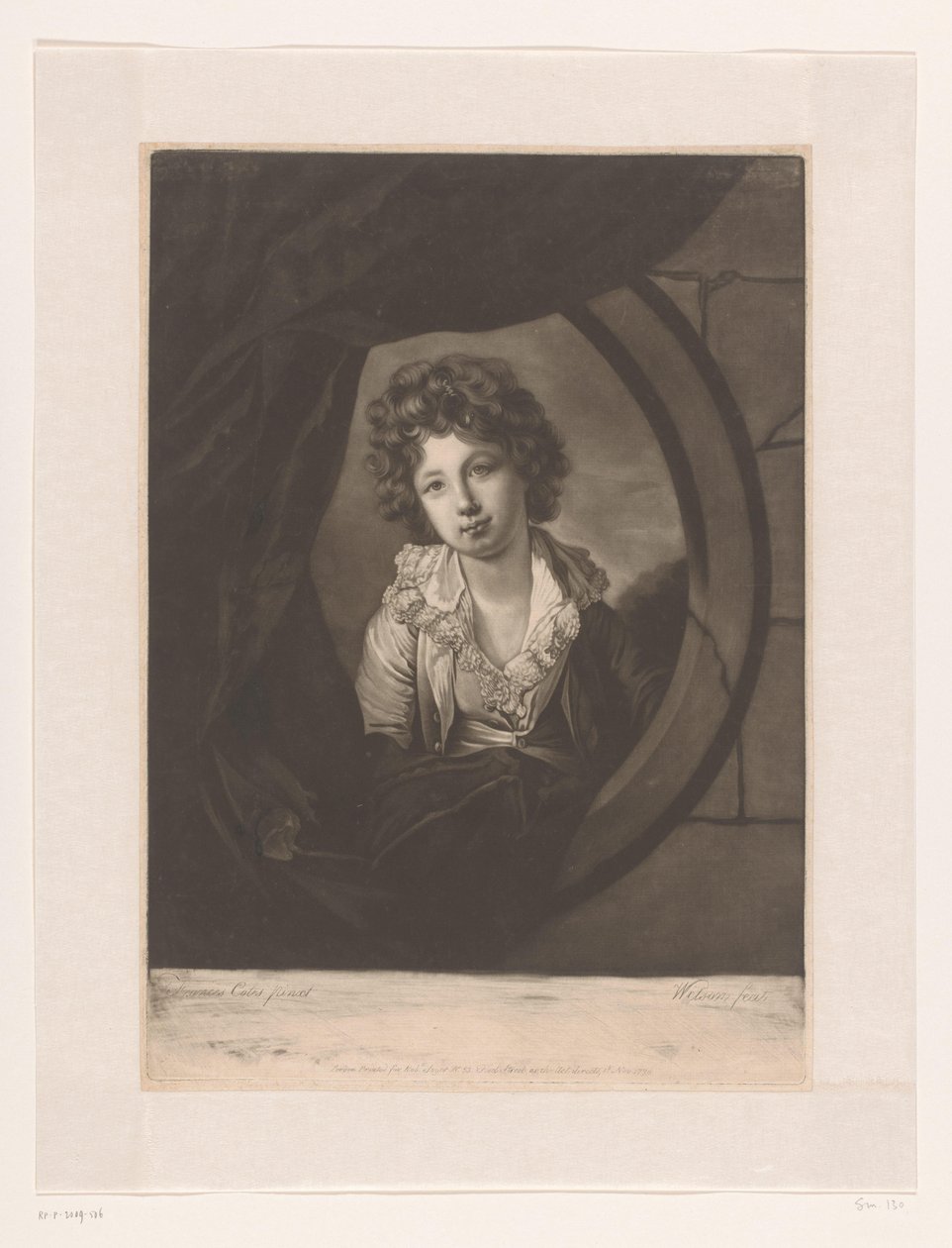 Ritratto di William Campbell Skinner da James Watson (prentmaker)