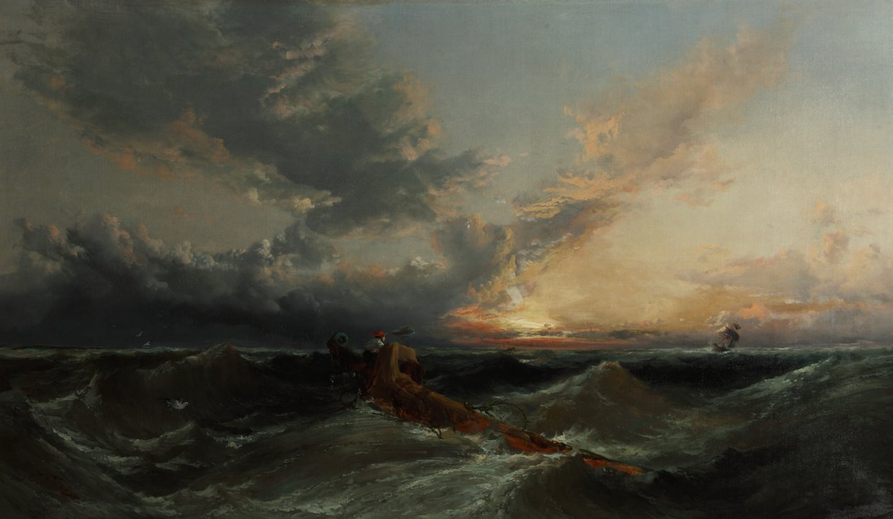 Il segnale, c.1860 da James Webb