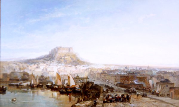 Veduta di Cartagena, Costa Orientale della Spagna da James Webb