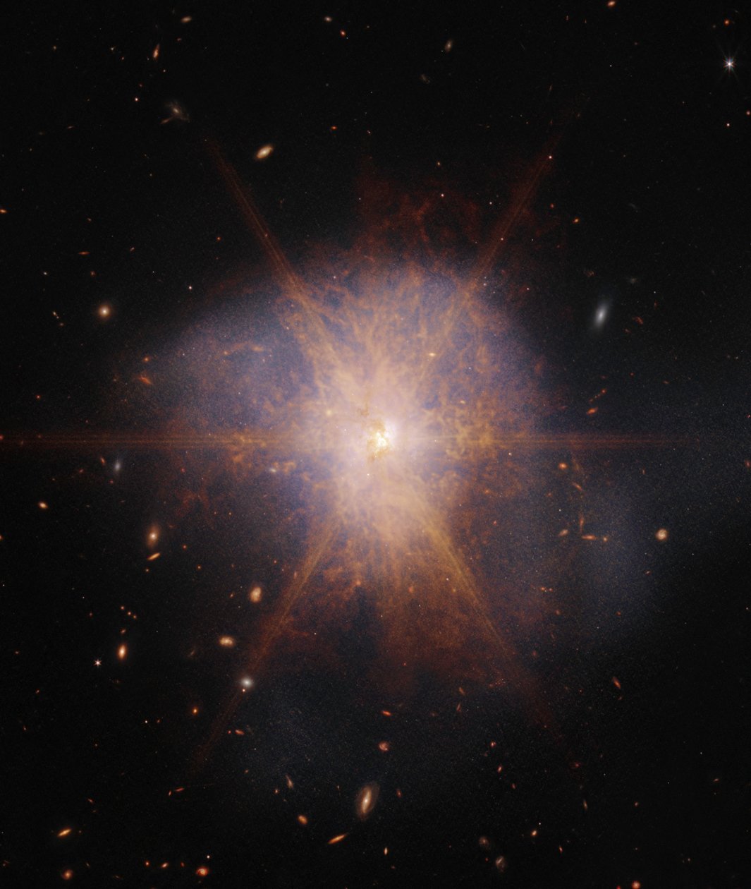 Arp 220 da James Webb Space Telescope (NASA)
