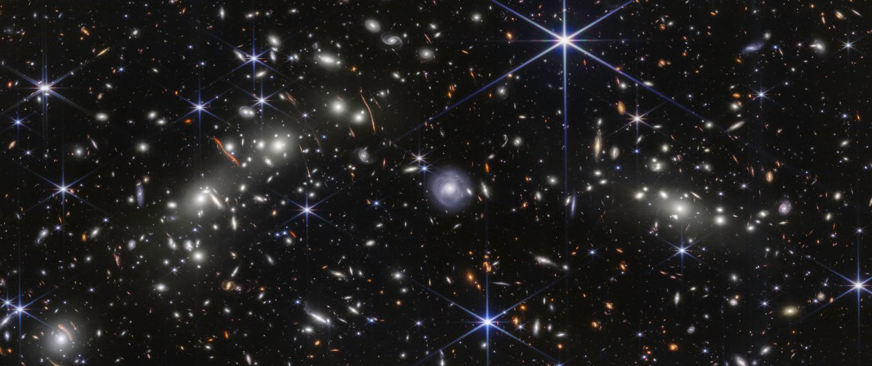 Ammasso di proiettili (immagine NIRCam) da James Webb Space Telescope (NASA)