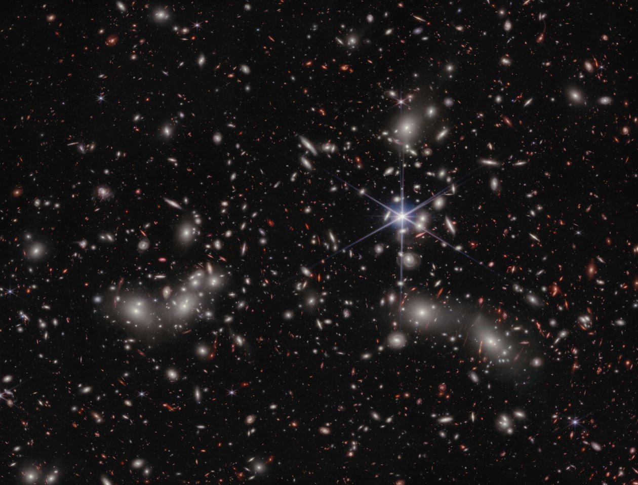 Ammasso di Pandora da James Webb Space Telescope (NASA)