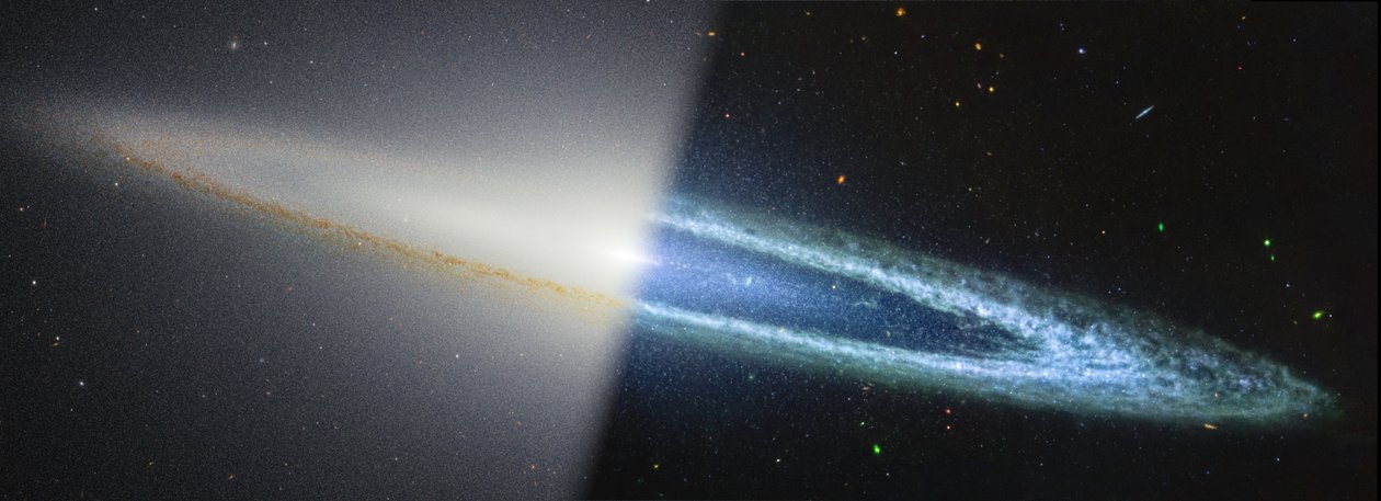 Galassia del Cappello (NIRCam/MIRI) da James Webb Space Telescope (NASA)