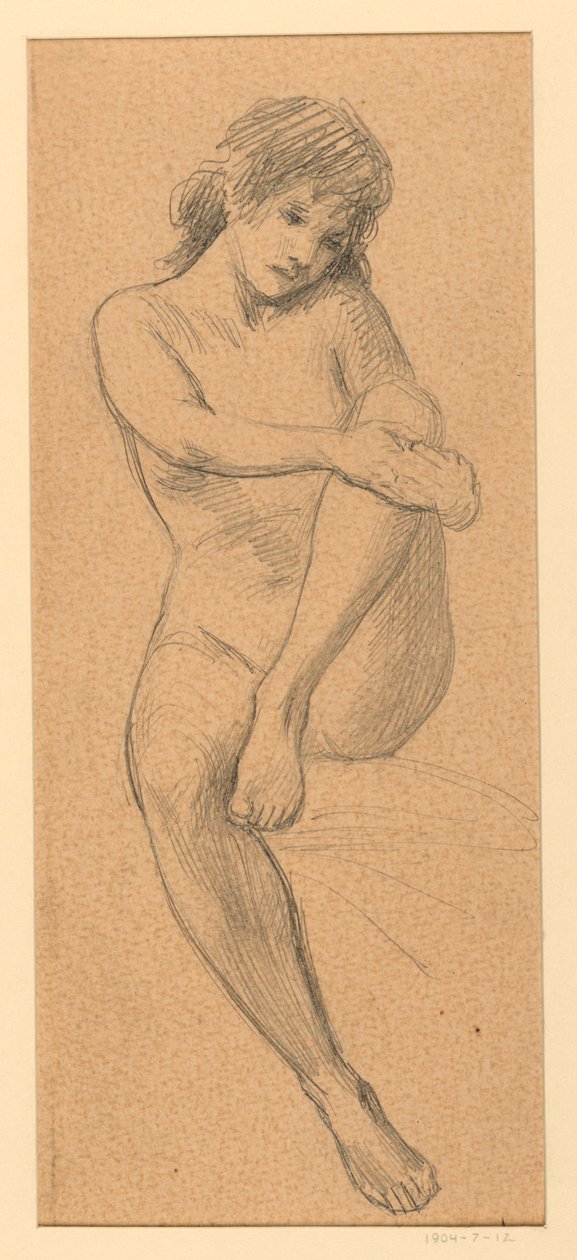 Nudo femminile da James Wells Champney