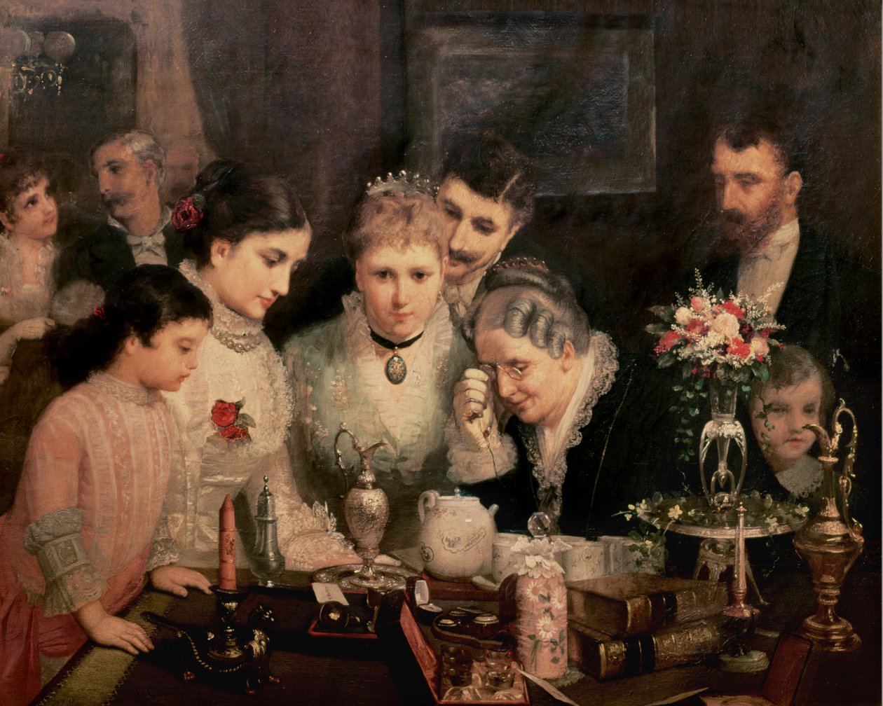 Regali di nozze, c.1880 da James Wells Champney