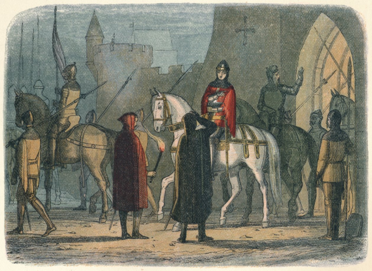 Enrico marcia contro i Lollardi, 1414 1864 da James William Edmund Doyle