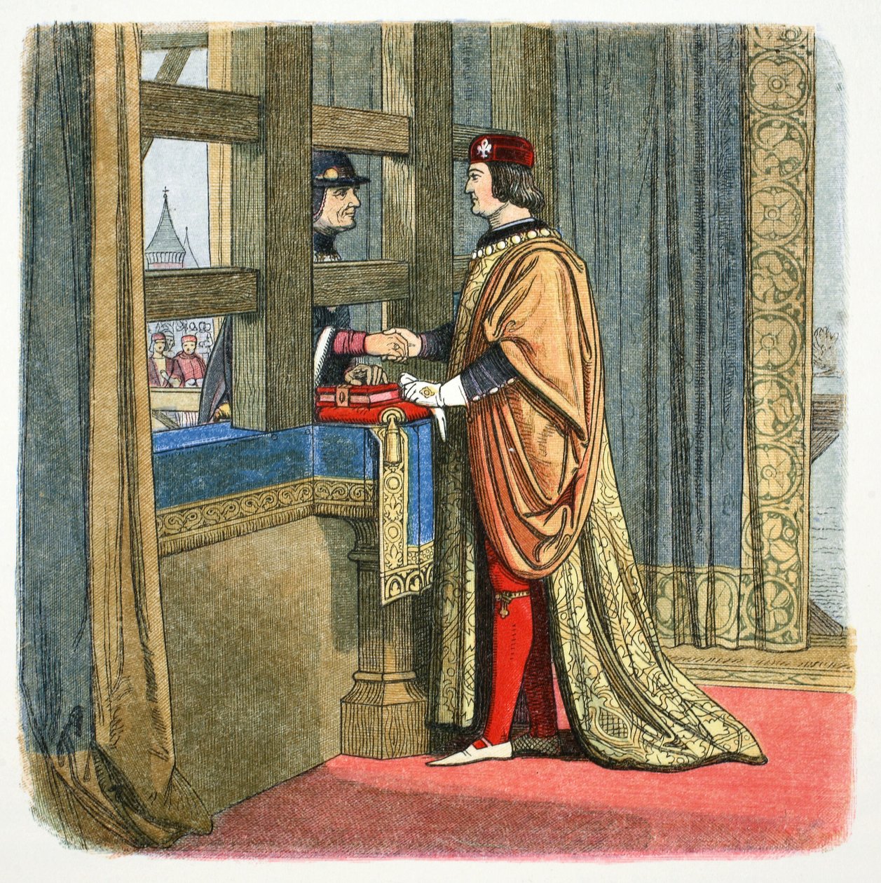 Incontro di Edoardo IV d