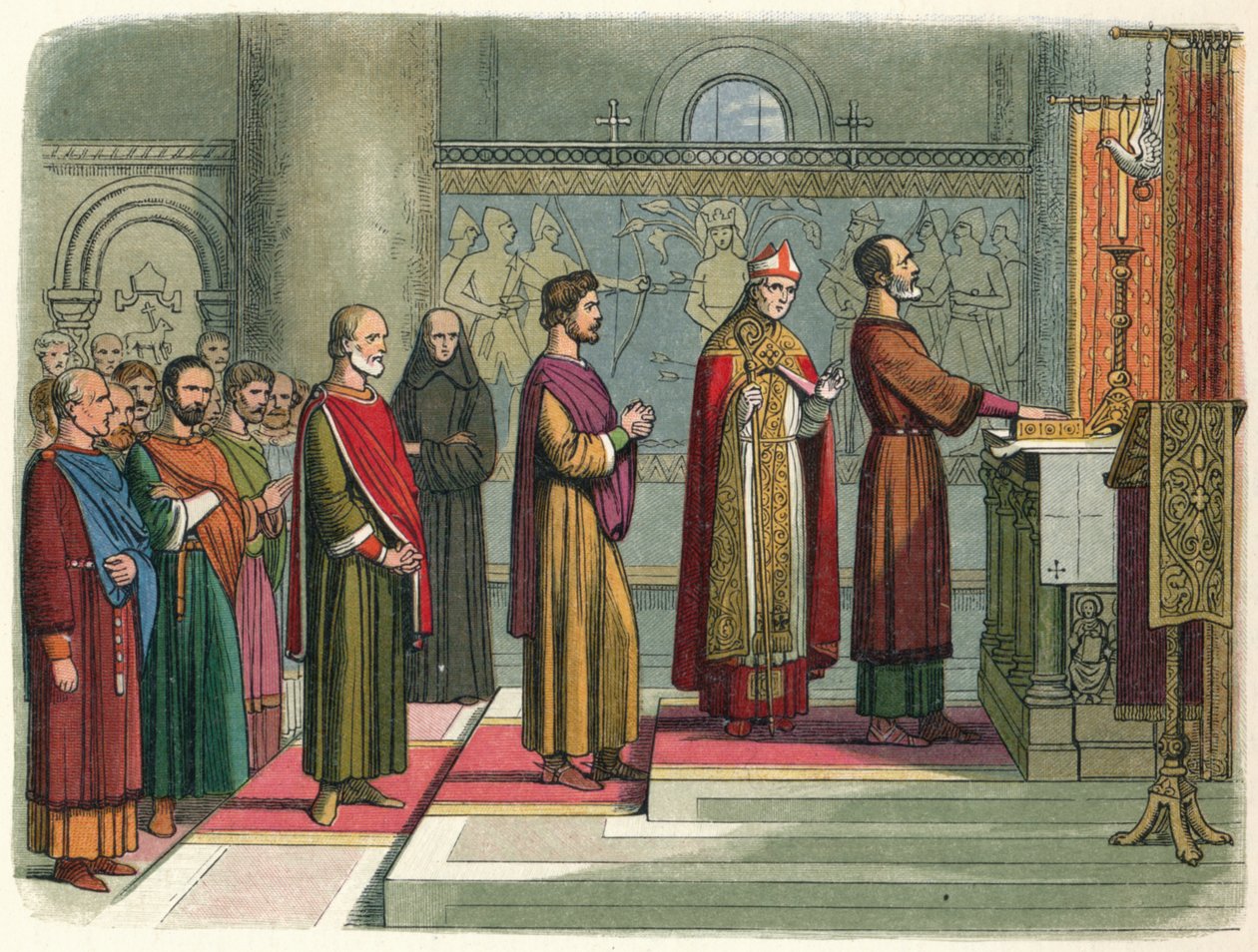 I baroni giurano di ottenere le loro libertà, 1214 1864 da James William Edmund Doyle