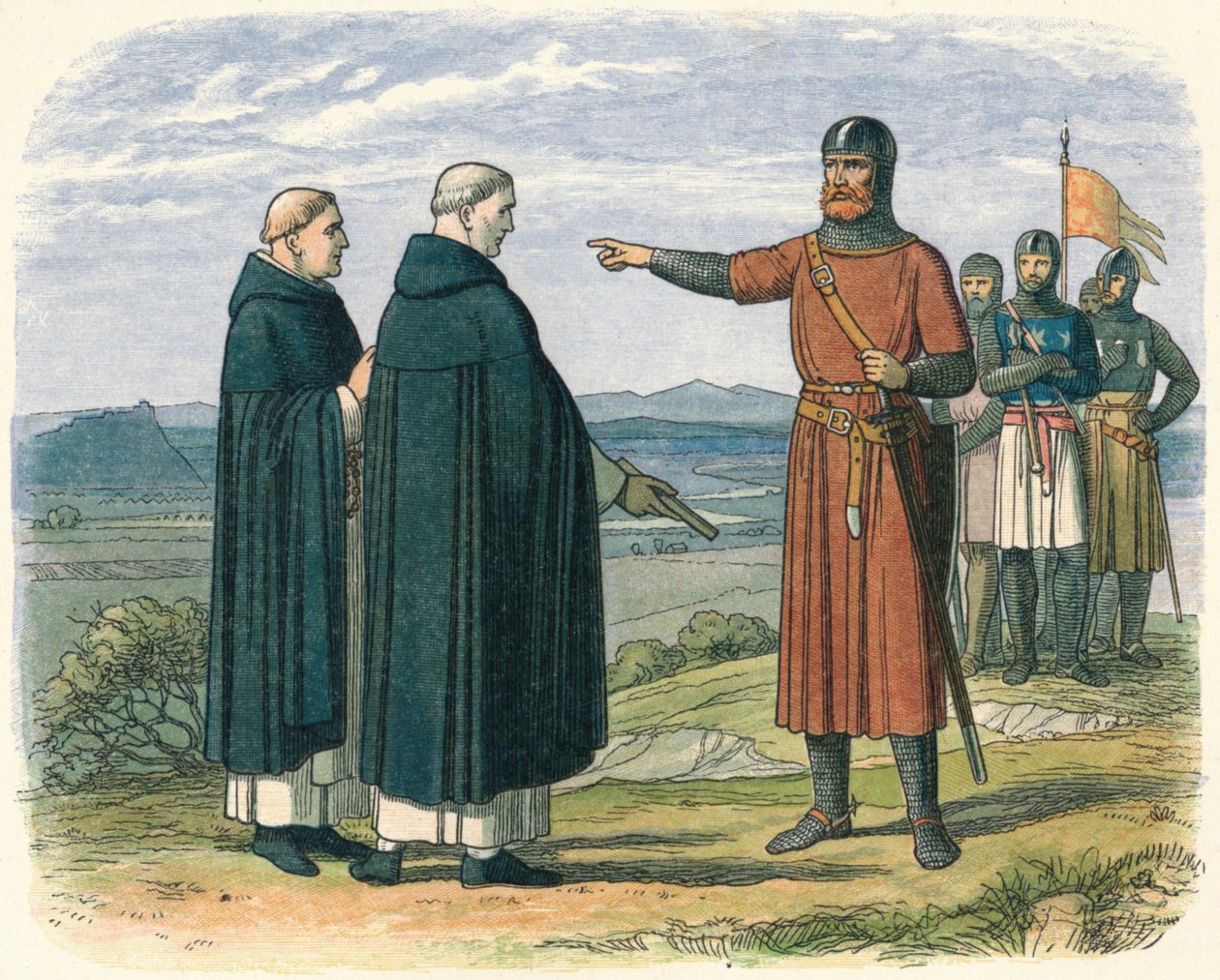 Wallace rifiuta le proposte inglesi, 1297 1864 da James William Edmund Doyle