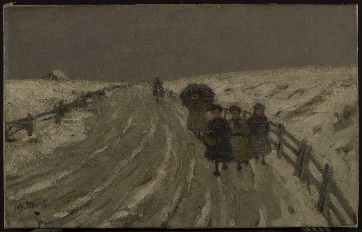 Ritorno da scuola, c.1901 da James Wilson Morrice