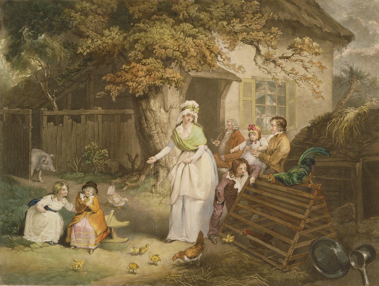 La ritirata dei cittadini, 1796 da James after Ward
