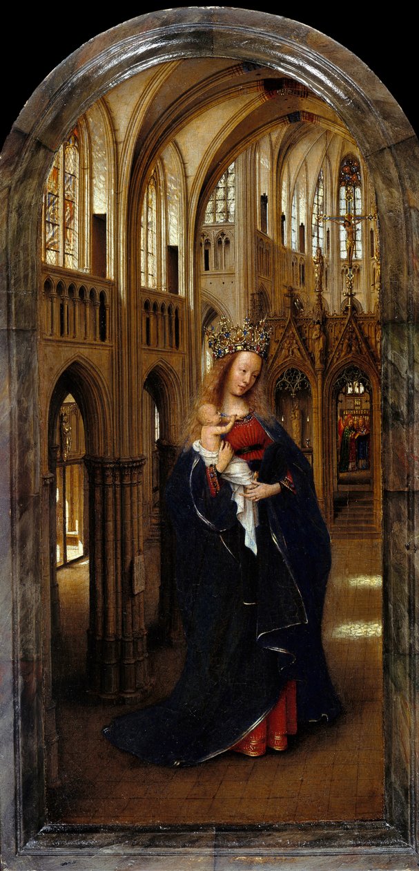 La Madonna nella chiesa da Jan van Eyck