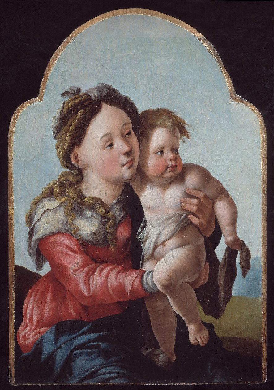 Madonna e Bambino da Jan van Scorel