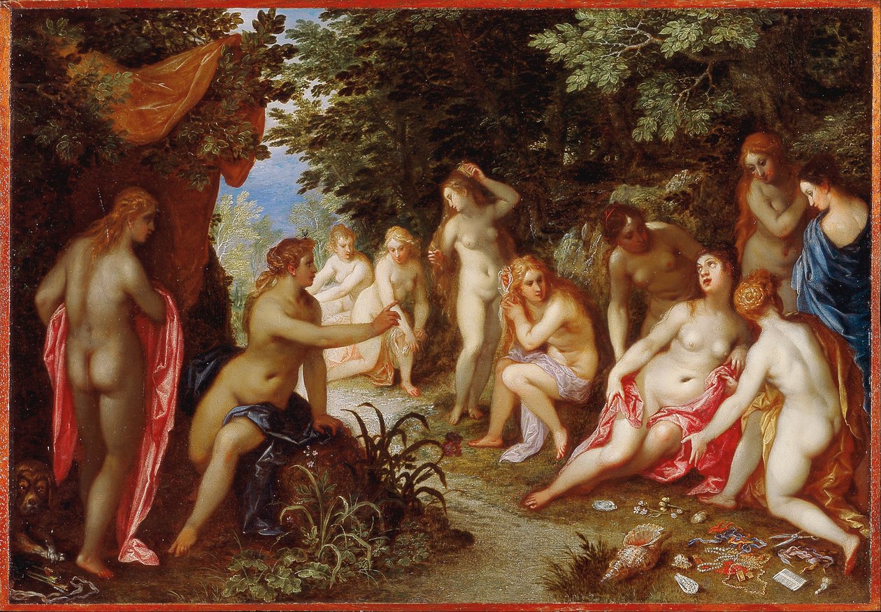 Diana e Callisto da Jan the Elder Brueghel