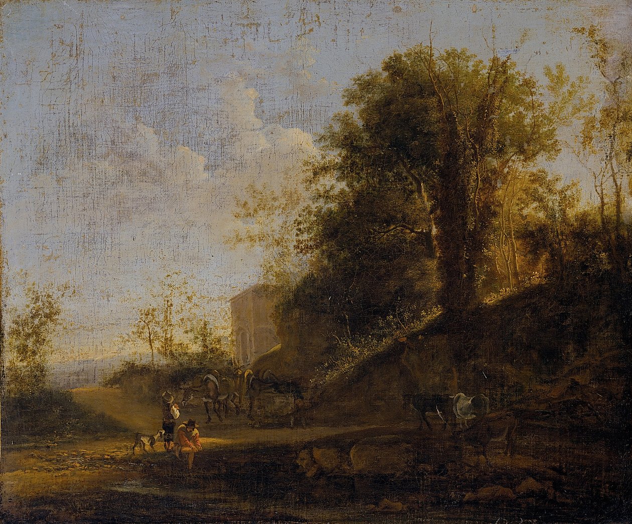 Paesaggio italiano da Jan Dirksz Both