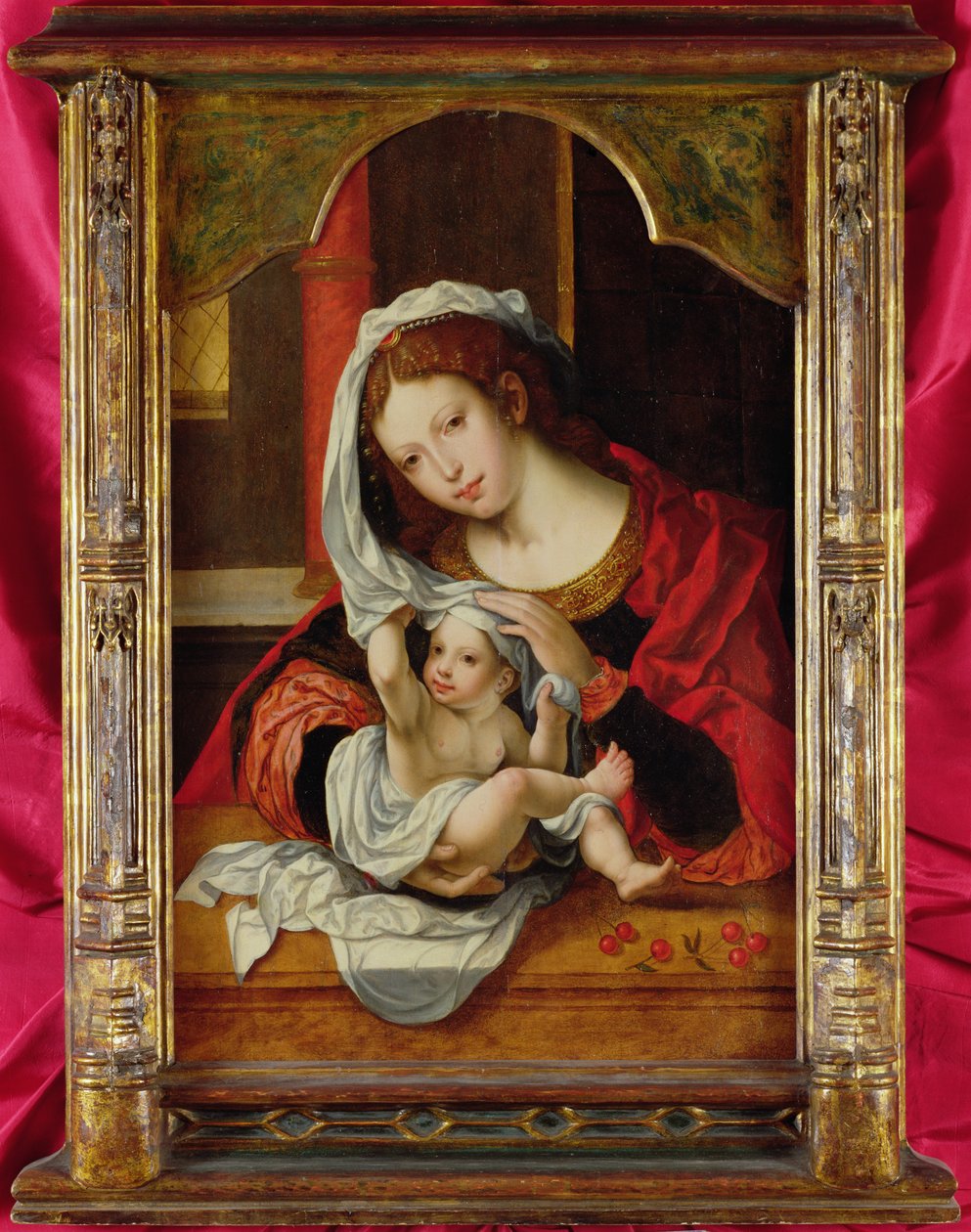 Madonna delle ciliegie da Jan Gossaert