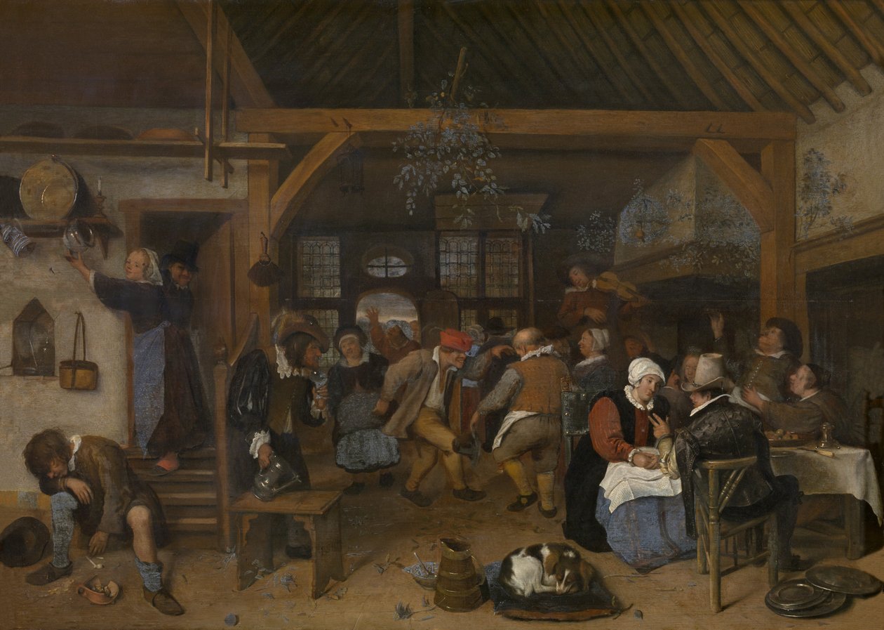 Festa di matrimonio da Jan Havickszoon Steen