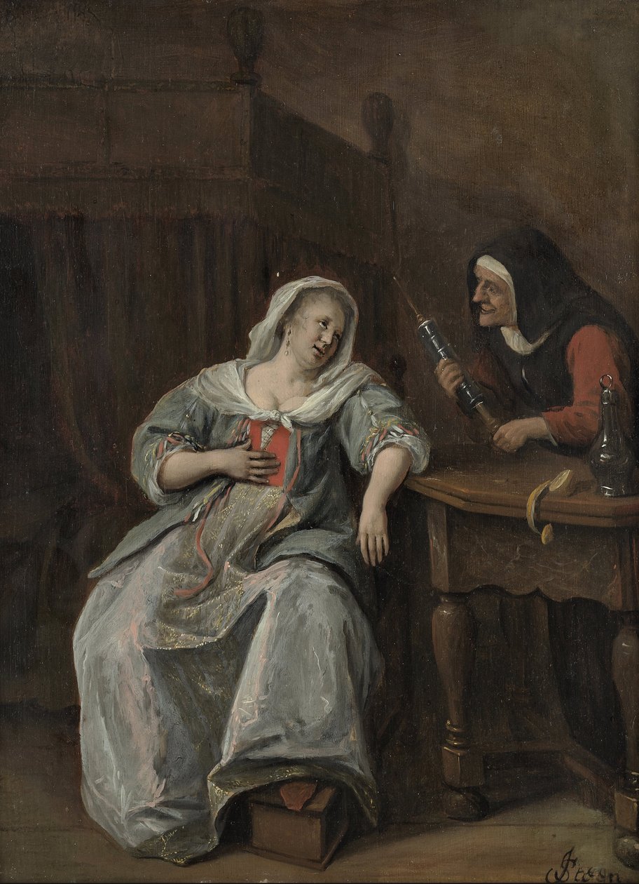 La Donna Malata da Jan Havickszoon Steen