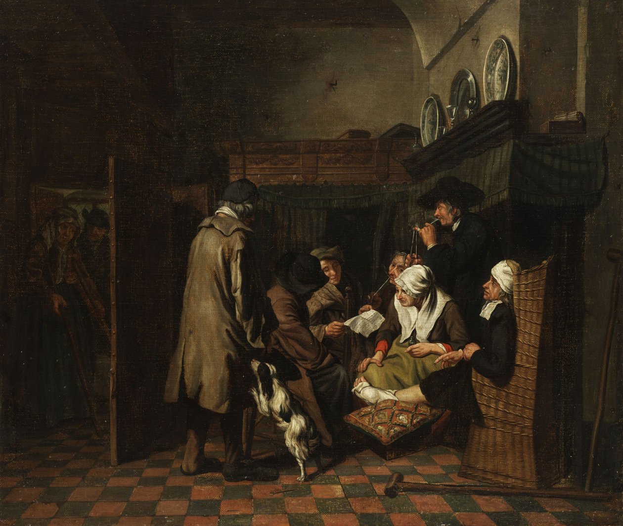 Lettura di una lettera da Jan Josef Horemans II