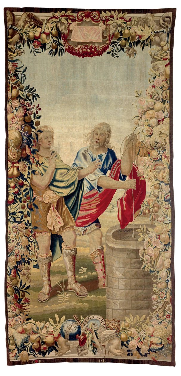 Architettura come allegoria di giustizia e clemenza da Jan Leyniers