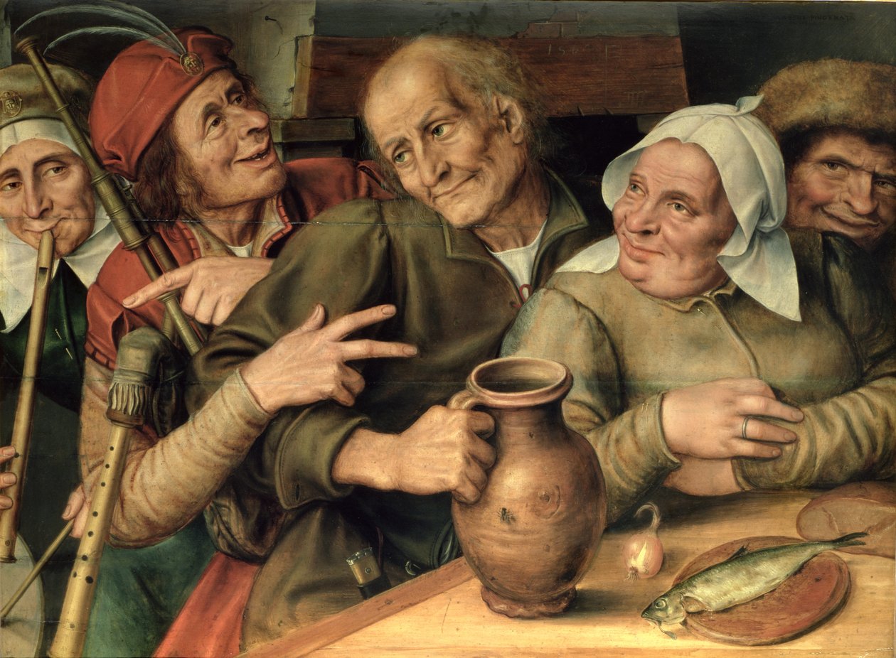 Compagnia gioviale, 1564 da Jan Massys or Metsys
