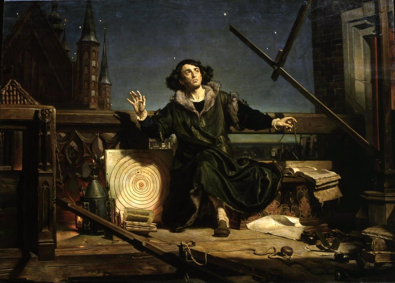 Astronomo Copernico, ovvero conversazione con Dio da Jan Alojzy Matejko