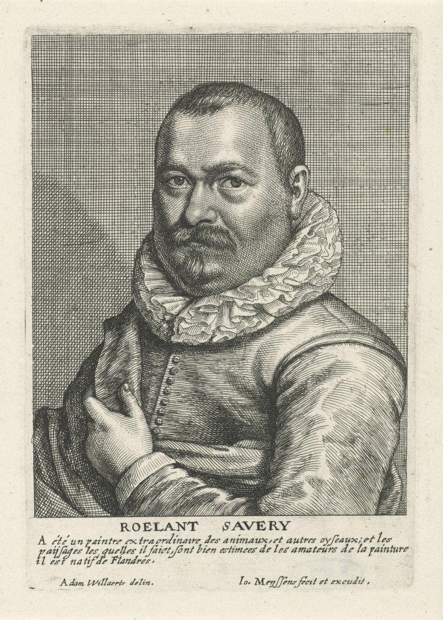 Ritratto di Roelant Savery da Johannes Meyssens