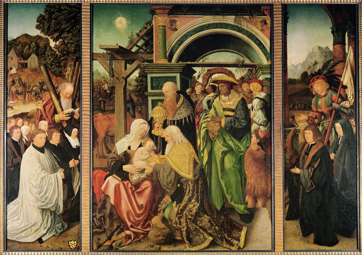 Adorazione dei Magi da Jan Mostaert