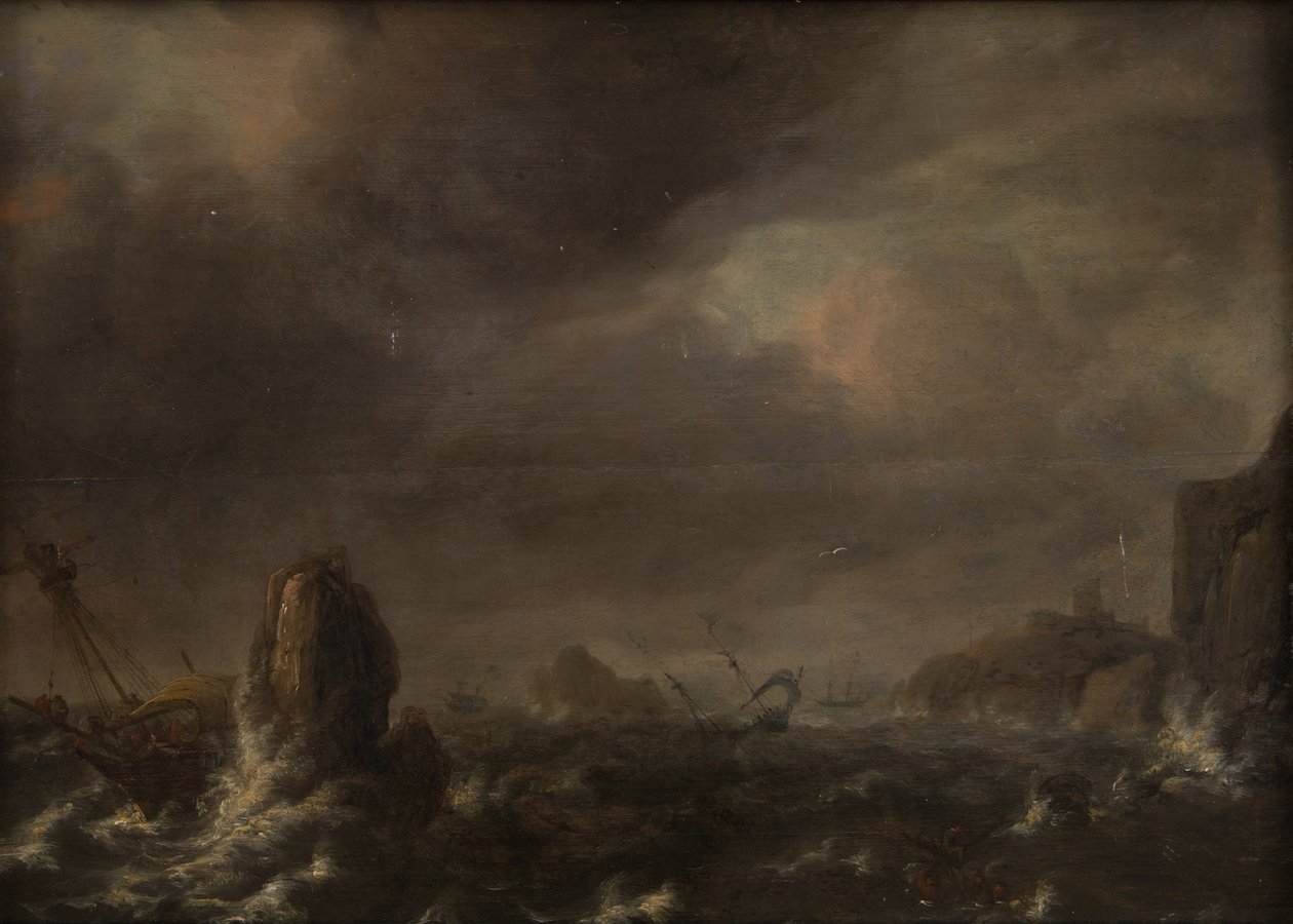 Mare in Tempesta da Jan Porcellis
