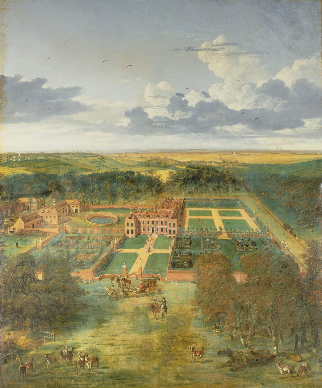 Cheveley Park, vicino a Newmarket da Jan Siberechts