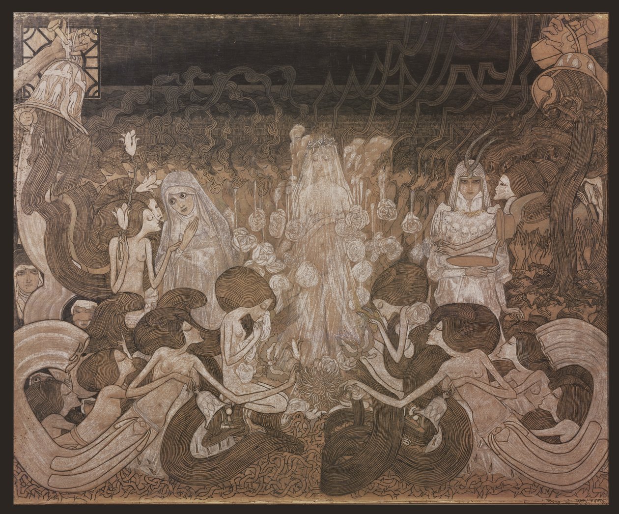 Le tre fidanzate da Jan Toorop