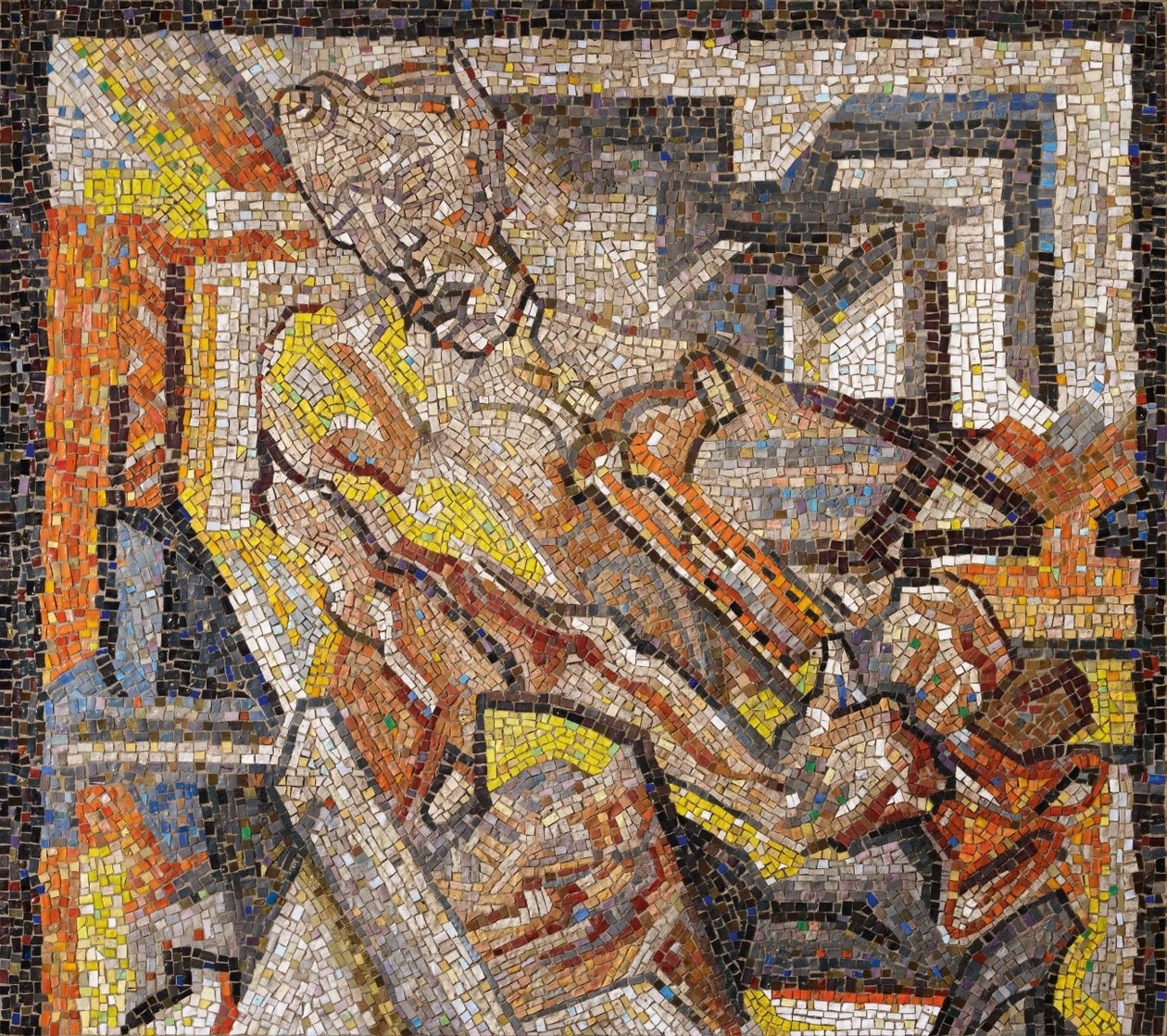 Mosaico di musica sacra e profana da Johan Thorn Prikker
